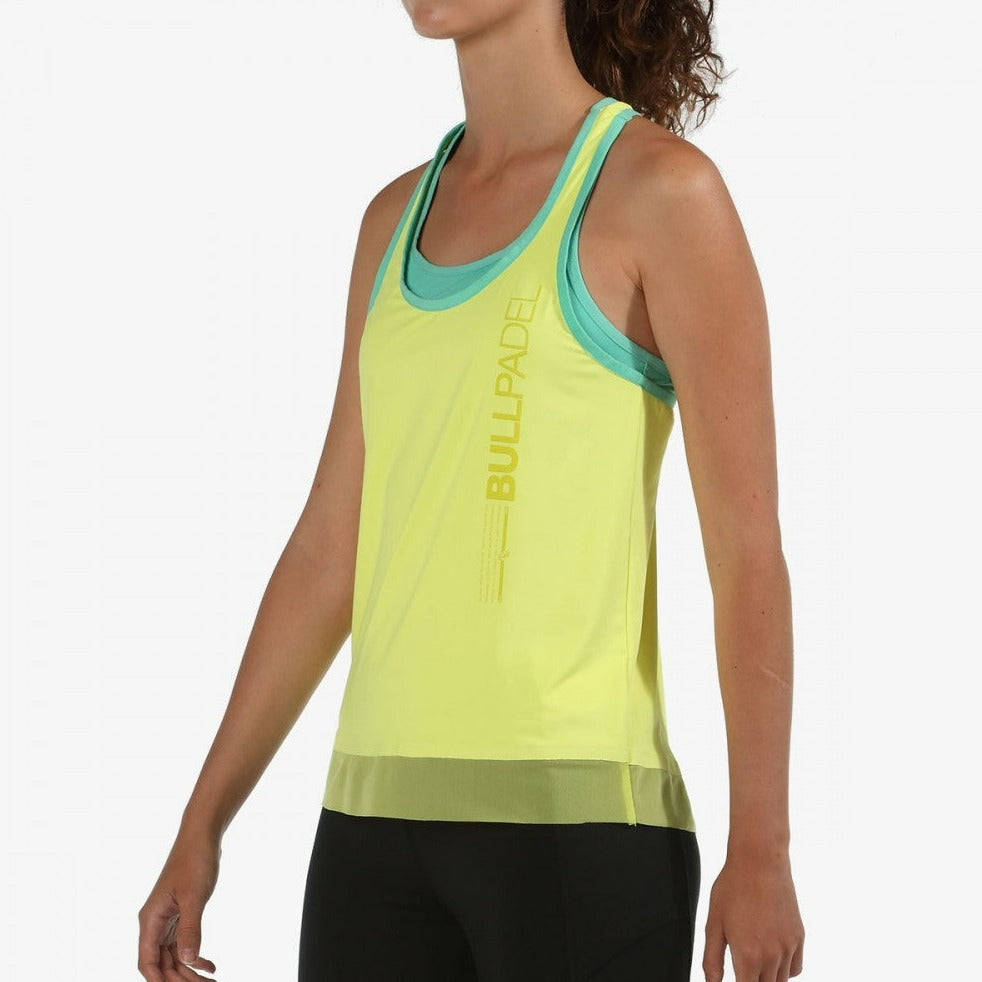 top amarelo bullpadel